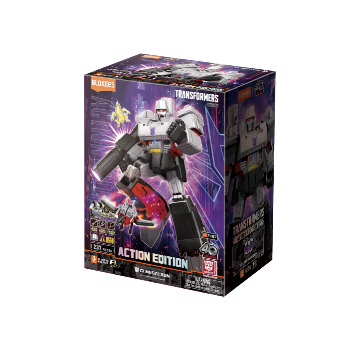 Blokees Transformers Megatron Action Edition
