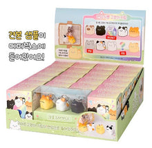 Load image into Gallery viewer, Kawaii Bread Cat Keychain – Mystery Blind Box
