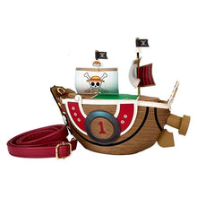 Load image into Gallery viewer, One Piece Thousand Sunny Figural Crossbody Bag
