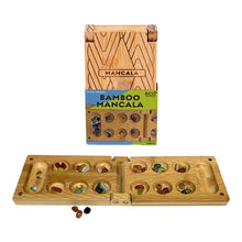 Load image into Gallery viewer, Travel Bamboo Mancala Game
