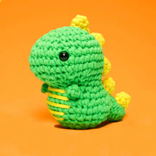 Load image into Gallery viewer, Fred the Dinosaur Crochet Kit
