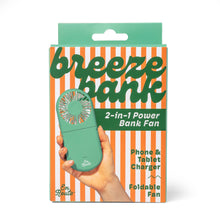 Load image into Gallery viewer, En Route Breeze Bank 2-in-1 Powerbank Fan
