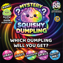 Load image into Gallery viewer, Fun Doh Mystery Dumpling Squishies
