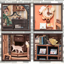 Load image into Gallery viewer, DIY Book Nook Kit: The Scholar's Bookstore
