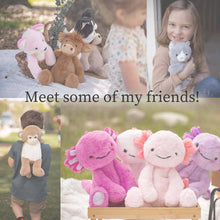 Load image into Gallery viewer, World's Softest 16" Large Lushees Off White Duck Plushie
