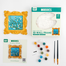 Load image into Gallery viewer, Muddies™ 3D Wall Frame Painting Kit — Almond Blossom
