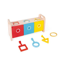 Load image into Gallery viewer, Essential | Shape Sorter Box With Keys | Early Learning Toys
