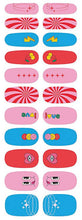 Load image into Gallery viewer, Retro Vibes Mani Nail Wrap Kit
