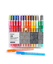 Load image into Gallery viewer, Extra Fine Tip Acrylic Paint Marker Set of 28
