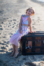Load image into Gallery viewer, Bling Bling Mermaid Skirt &amp;  Hairclip Set
