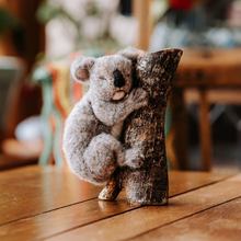 Load image into Gallery viewer, Sleepy Koala Needle Felting Craft Kit
