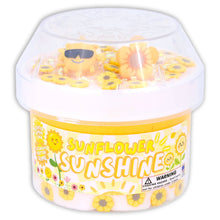 Load image into Gallery viewer, Sunflower Sunshine - Hybrid Textured Slime
