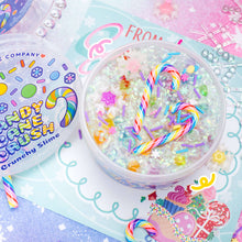Load image into Gallery viewer, Candy Cane Crush Crunchy Slime
