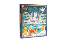 Load image into Gallery viewer, Pokémon Holiday Advent Pop-Up Tree Calendar by Pikachu Press: Hardcover; 2 pages / English
