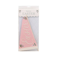 Load image into Gallery viewer, Pink Easter Felt Pennant Banner
