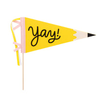Load image into Gallery viewer, Occasions by Shakira - Yay Pencil Felt Pennant

