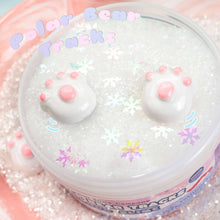 Load image into Gallery viewer, Polar Bear Tracks Cloud Slime
