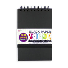 Load image into Gallery viewer, D.I.Y. Cover Sketchbook - Black Paper

