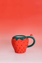 Load image into Gallery viewer, Ceramic Mug, Strawberry

