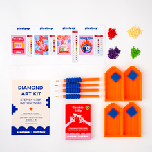 Load image into Gallery viewer, PixelPop™ Diamond Art — Girls’ Night Edition — Feelin’ Lucky
