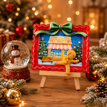 Load image into Gallery viewer, Christmas 3D Paint Kit | Gingerbread House | DIY
