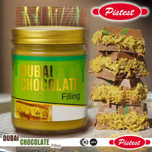 Load image into Gallery viewer, Pistest Dubai Pistachio Cream Chocolate Bar Filling 250g 8.8
