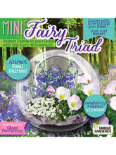 Load image into Gallery viewer, Mini Fairy Triad Glass Terrarium
