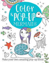 Load image into Gallery viewer, Color &amp; Pop-Up: Mermaids

