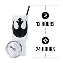 Load image into Gallery viewer, Star Wars Rebel Alliance 40 oz. Stainless Steel Tumbler
