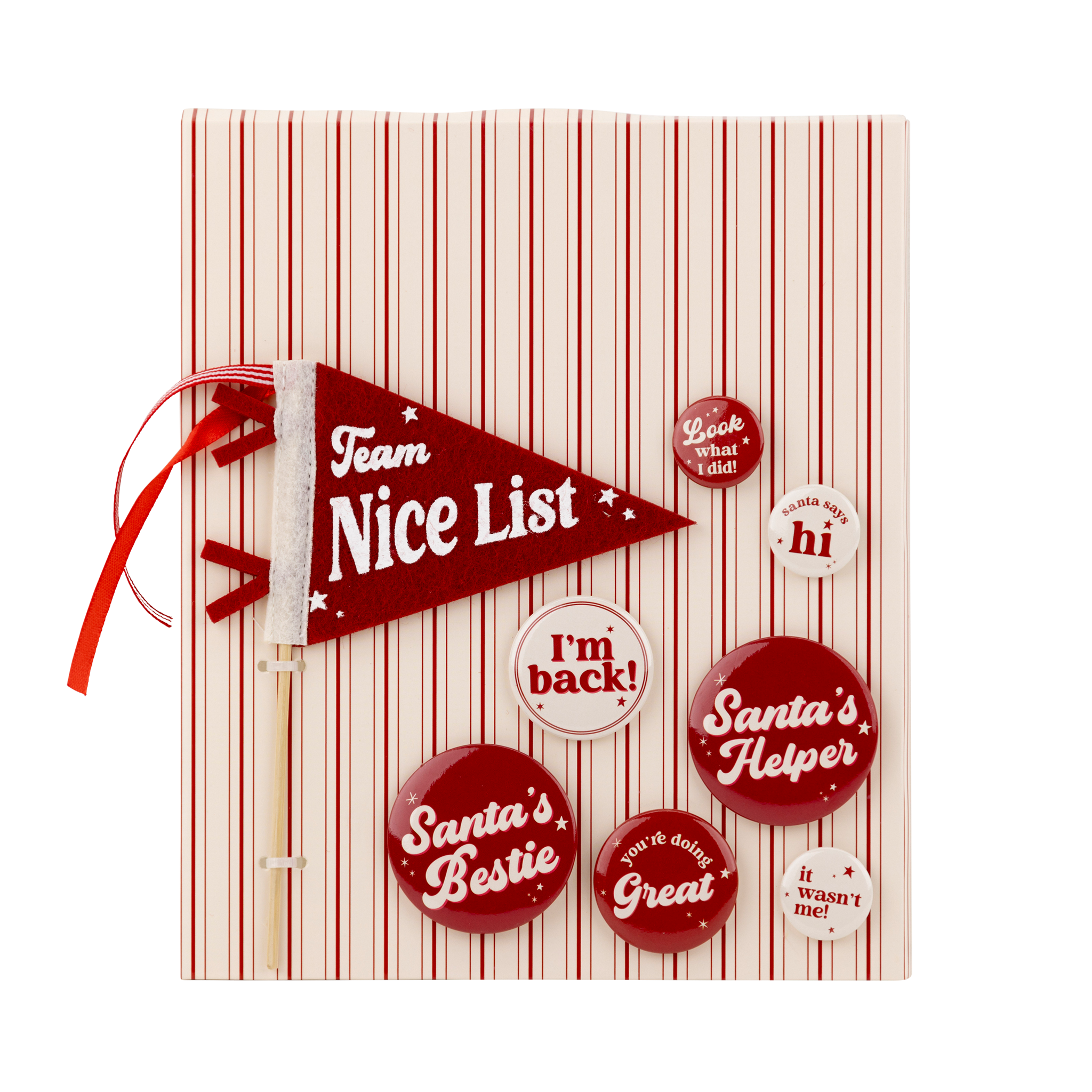 ELF1108 - Elf Pennant and Buttons Set – AkCrazyCollector