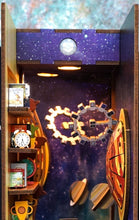 Load image into Gallery viewer, DIY Miniature House Book Nook Kit: Interstellar

