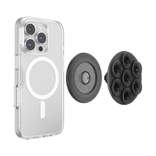 Load image into Gallery viewer, PopSockets SuckUp MagSafe Translucent Black
