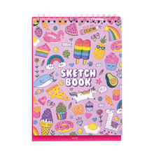 Load image into Gallery viewer, Standing Sketchbook: Cute Doodle World
