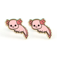 Load image into Gallery viewer, Axolotl Earrings
