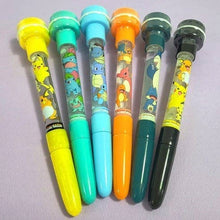 Load image into Gallery viewer, Pokémon Bubble Stamp + Ballpoint Pen + Bubble Wand
