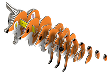 Load image into Gallery viewer, EUGY Red Fox 3D Puzzle

