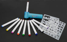 Load image into Gallery viewer, Aircolor Airbrush Kit (includes Markers &amp; Stencils) TPG-490
