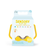Load image into Gallery viewer, Yellow Sensory Play Jar
