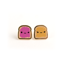 Load image into Gallery viewer, PB&amp;J Buds Earrings
