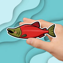 Load image into Gallery viewer, Salmon Sticker
