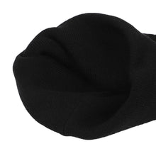 Load image into Gallery viewer, KPop Demon Hunters Huntr/x Black Cuff Knit Beanie
