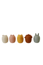 Load image into Gallery viewer, Animal Mold Free Silicone Bath Toy Set 
