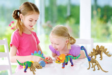 Load image into Gallery viewer, Dino Clay Models with Modeling Clay
