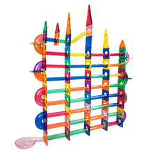 Load image into Gallery viewer, Magnetic Marble Run Track 100-Piece Set
