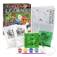Load image into Gallery viewer, 3D Mould &amp; Paint Dinosaurs
