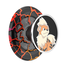 Load image into Gallery viewer, Popsockets Magsafe Grip Pokémon Enamel Stoic Growlithe
