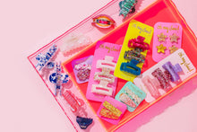 Load image into Gallery viewer, Claw Hair Clip Trio - Colorful Confetti
