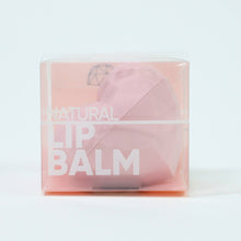 Load image into Gallery viewer, Pink Heart Lip Balm100% Natural: Pink / Clear Plastic Box / Wildberry
