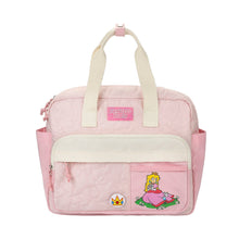 Load image into Gallery viewer, Super Mario Bros Pink Mini Backpack with Character Icons and Adjustable Straps
