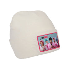 Load image into Gallery viewer, KPop Demon Hunters Saja Boys White Cuff Knit Beanie
